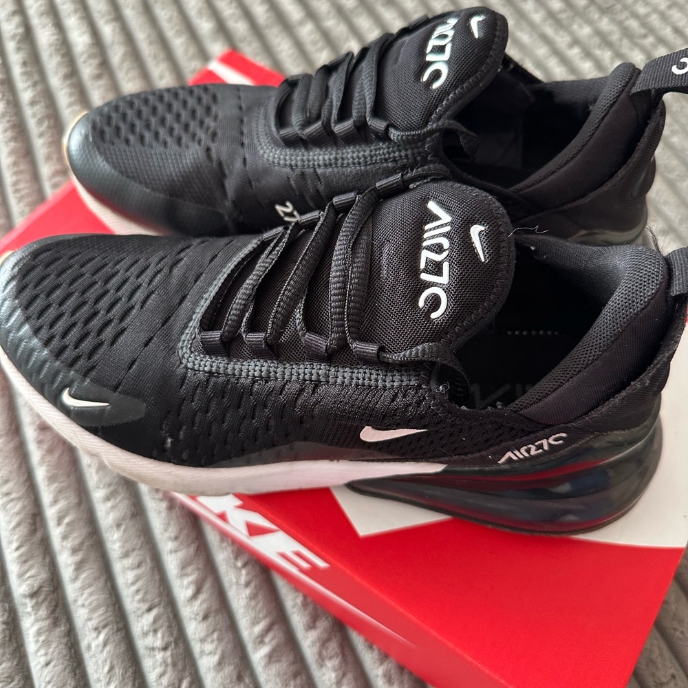Nike Air Max 270 Black and White Sneakers